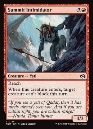 Summit Intimidator<br /><span class="collector-number">Collector No. 125</span>