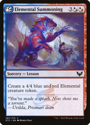 Elemental Summoning<br /><span class="collector-number">Collector No. 183</span>