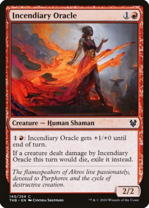 Incendiary Oracle<br /><span class="collector-number">Collector No. 140</span>