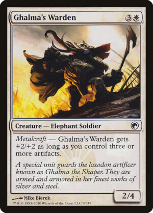 Ghalma's Warden<br /><span class="collector-number">Collector No. 8</span>