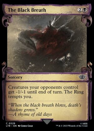 The Black Breath (Showcase Scrolls) - Foil<br /><span class="collector-number">Collector No. 529</span>