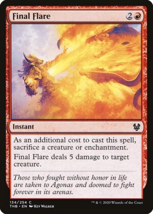 Final Flare<br /><span class="collector-number">Collector No. 134</span>