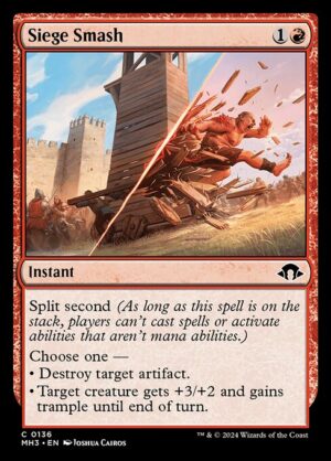 Siege Smash<br /><span class="collector-number">Collector No. 136</span>