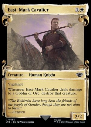 East-Mark Cavalier (Showcase Scrolls) - Foil<br /><span class="collector-number">Collector No. 460</span>