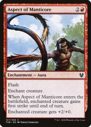 Aspect of Manticore<br /><span class="collector-number">Collector No. 127</span>