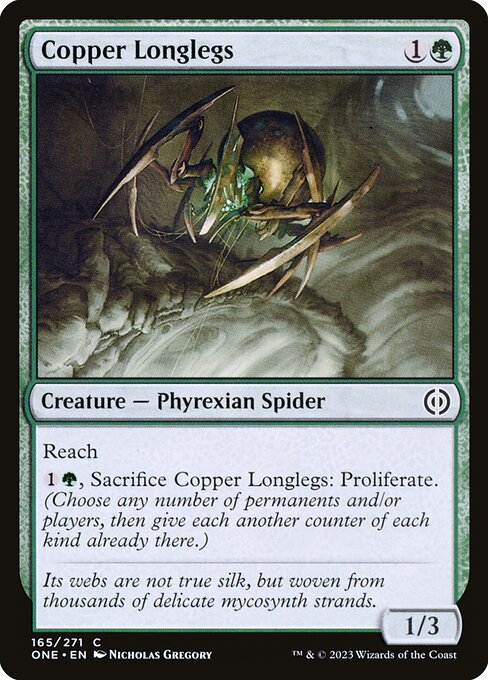 Copper Longlegs<br /><span class="collector-number">Collector No. 165</span>