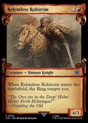 Relentless Rohirrim (Showcase Scrolls)<br /><span class="collector-number">Collector No. 595</span>