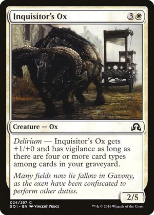 Inquisitor's Ox<br /><span class="collector-number">Collector No. 24</span>