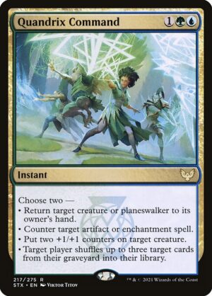 Quandrix Command<br /><span class="collector-number">Collector No. 217</span>