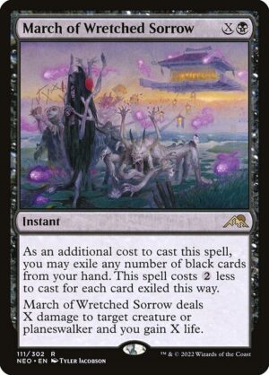 March of Wretched Sorrow - Foil<br /><span class="collector-number">Collector No. 111</span>