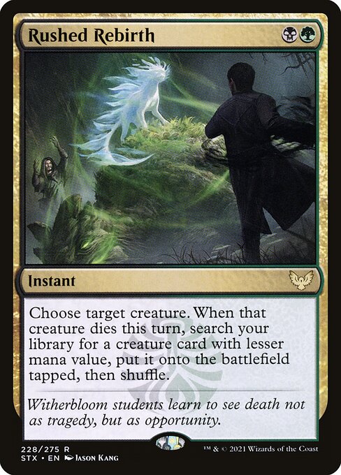 Rushed Rebirth<br /><span class="collector-number">Collector No. 228</span>