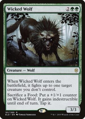 Wicked Wolf<br /><span class="collector-number">Collector No. 181</span>