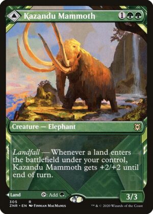 Kazandu Mammoth // Kazandu Valley<br /><span class="collector-number">Collector No. 305</span>