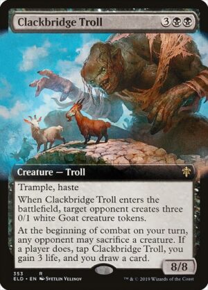 Clackbridge Troll<br /><span class="collector-number">Collector No. 353</span>