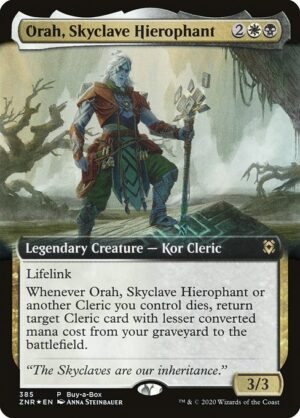 Orah, Skyclave Hierophant - Foil<br /><span class="collector-number">Collector No. 385</span>
