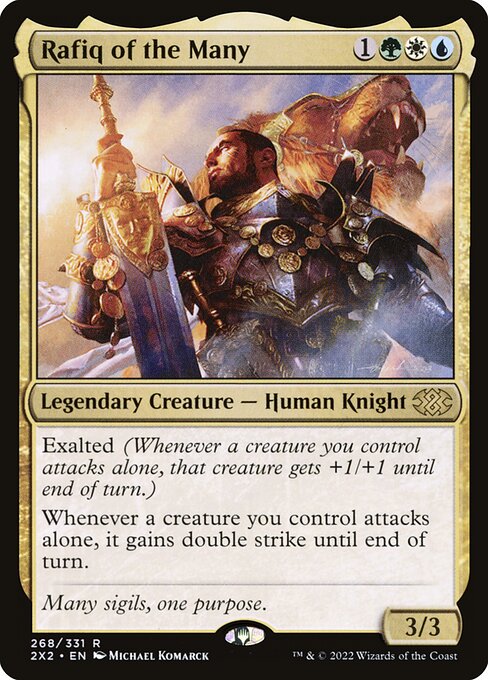 Rafiq of the Many<br /><span class="collector-number">Collector No. 268</span>