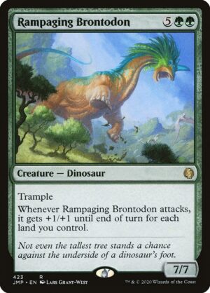 Rampaging Brontodon<br /><span class="collector-number">Collector No. 423</span>