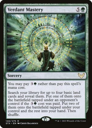 Verdant Mastery<br /><span class="collector-number">Collector No. 146</span>