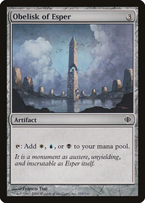 Obelisk of Esper<br /><span class="collector-number">Collector No. 213</span>