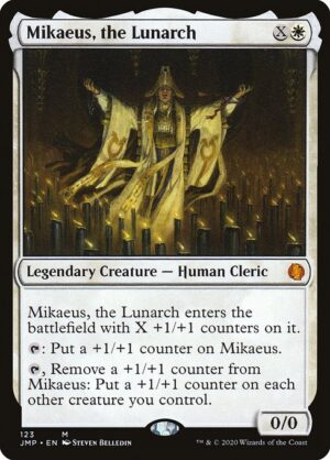 Mikaeus, the Lunarch<br /><span class="collector-number">Collector No. 123</span>