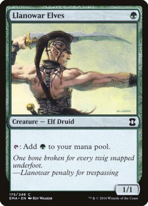 Llanowar Elves - Foil<br /><span class="collector-number">Collector No. 175</span>