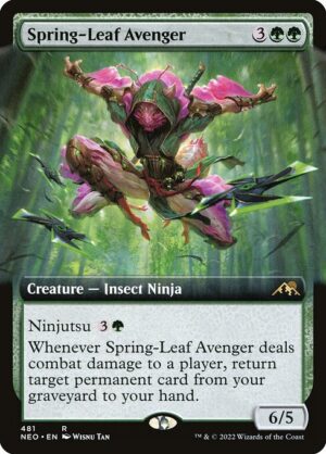 Spring-Leaf Avenger<br /><span class="collector-number">Collector No. 481</span>