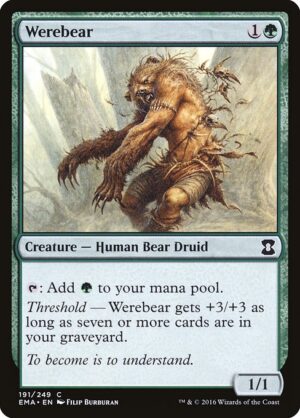 Werebear<br /><span class="collector-number">Collector No. 191</span>