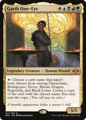 Garth One-Eye - Foil<br /><span class="collector-number">Collector No. 197</span>