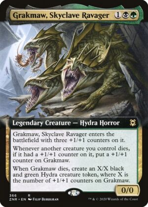Grakmaw, Skyclave Ravager<br /><span class="collector-number">Collector No. 366</span>