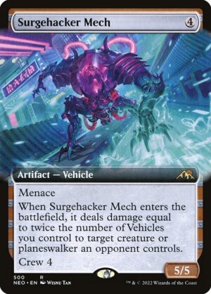 Surgehacker Mech<br /><span class="collector-number">Collector No. 500</span>