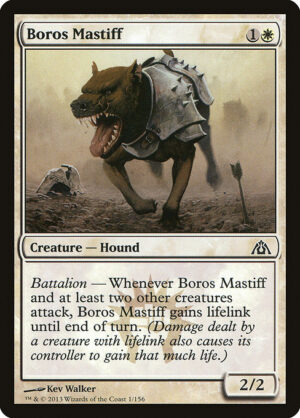 Boros Mastiff<br /><span class="collector-number">Collector No. 1</span>