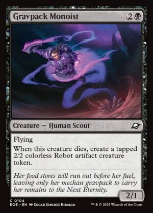 Gravpack Monoist - Foil<br /><span class="collector-number">Collector No. 104</span>