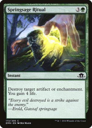 Springsage Ritual<br /><span class="collector-number">Collector No. 172</span>