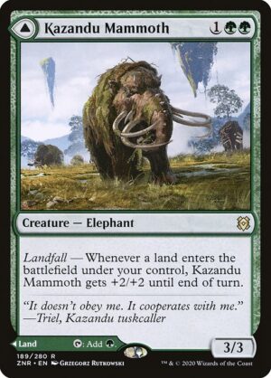 Kazandu Mammoth // Kazandu Valley<br /><span class="collector-number">Collector No. 189</span>