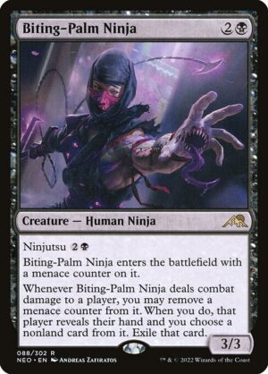 Biting-Palm Ninja<br /><span class="collector-number">Collector No. 88</span>