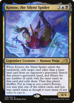 Kotose, the Silent Spider<br /><span class="collector-number">Collector No. 228</span>