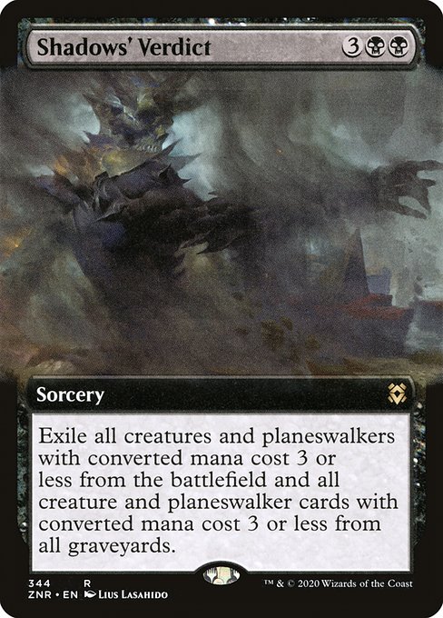 Shadows' Verdict - Foil<br /><span class="collector-number">Collector No. 344</span>