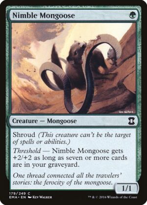 Nimble Mongoose<br /><span class="collector-number">Collector No. 179</span>