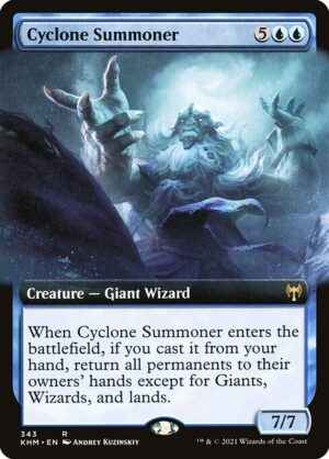 Cyclone Summoner<br /><span class="collector-number">Collector No. 343</span>