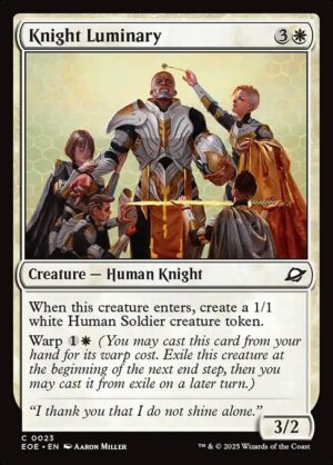 Knight Luminary<br /><span class="collector-number">Collector No. 23</span>