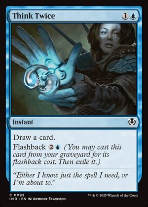 Think Twice<br /><span class="collector-number">Collector No. 92</span>