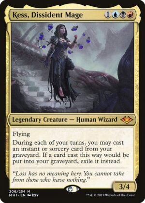 Kess, Dissident Mage<br /><span class="collector-number">Collector No. 206</span>