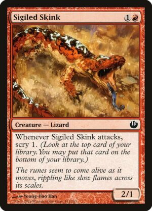 Sigiled Skink<br /><span class="collector-number">Collector No. 111</span>