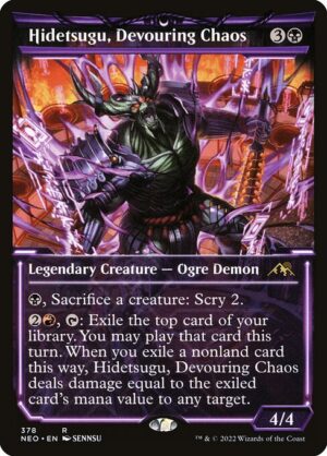 Hidetsugu, Devouring Chaos<br /><span class="collector-number">Collector No. 378</span>