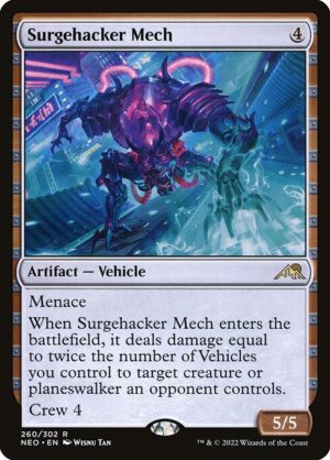 Surgehacker Mech<br /><span class="collector-number">Collector No. 260</span>