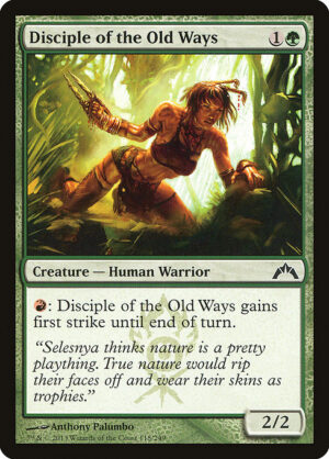 Disciple of the Old Ways<br /><span class="collector-number">Collector No. 118</span>