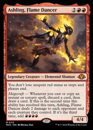 Ashling, Flame Dancer<br /><span class="collector-number">Collector No. 115</span>