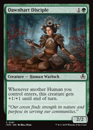 Dawnhart Disciple<br /><span class="collector-number">Collector No. 191</span>