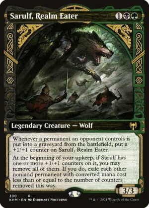 Sarulf, Realm Eater<br /><span class="collector-number">Collector No. 330</span>