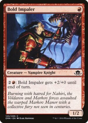 Bold Impaler<br /><span class="collector-number">Collector No. 120</span>